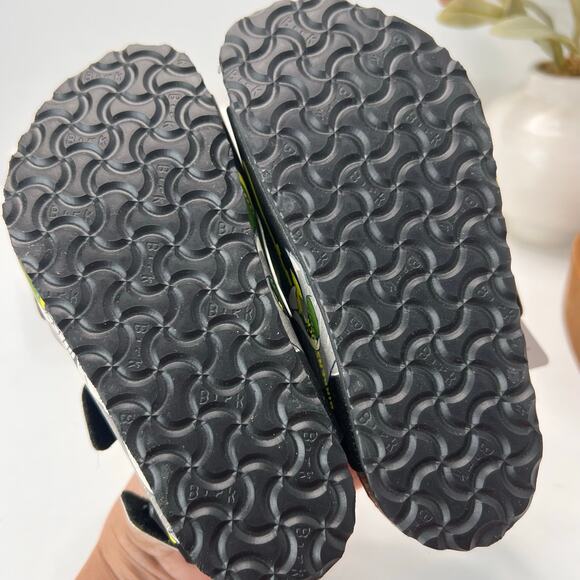 Birkenstock Milano 3 Strap Sandal Shark Attack Black Kids 8/EU 26 NWB Narrow Fit main image 9
